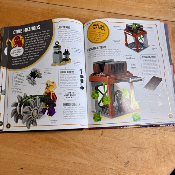 LEGO Ninjago Build Your Own Adventure by DK  Ages 6-9 Interactive BOOK ONLY - Picture 6 of 8